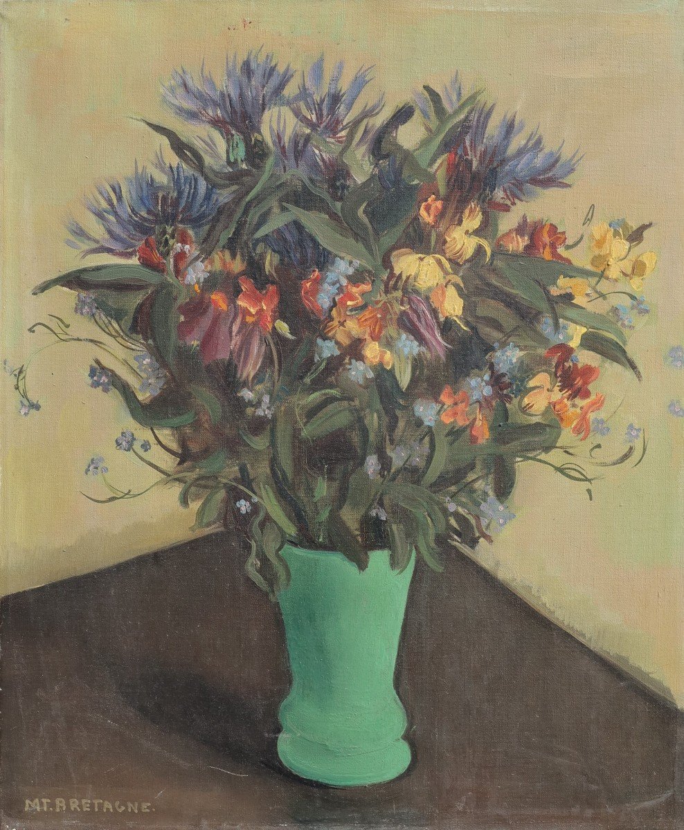 Marie-thérèse Bretagne (xx). Bouquet Of Flowers.