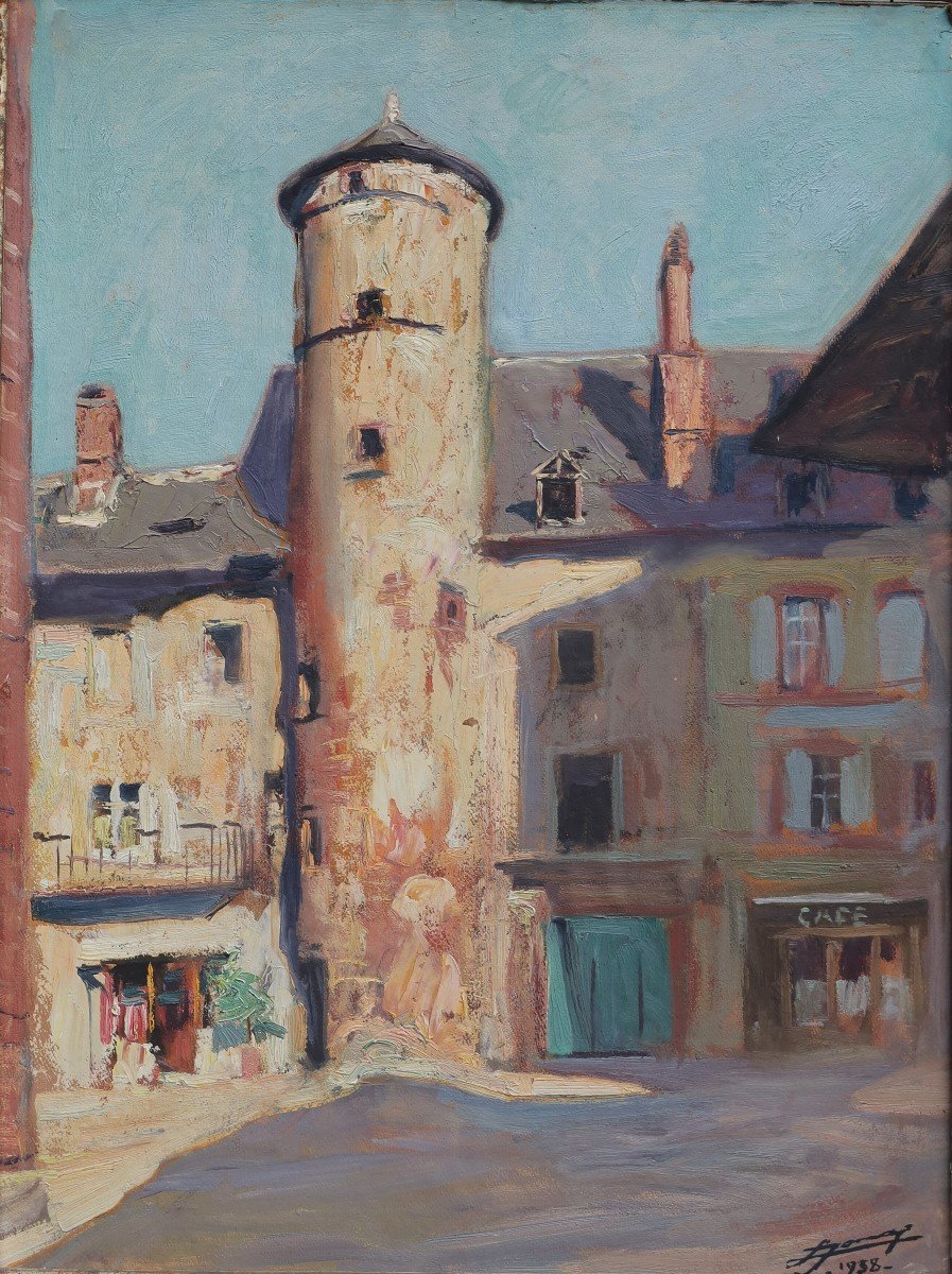 Meyssac en Corrèze. Lucien Hector JONAS (1880-1947)
