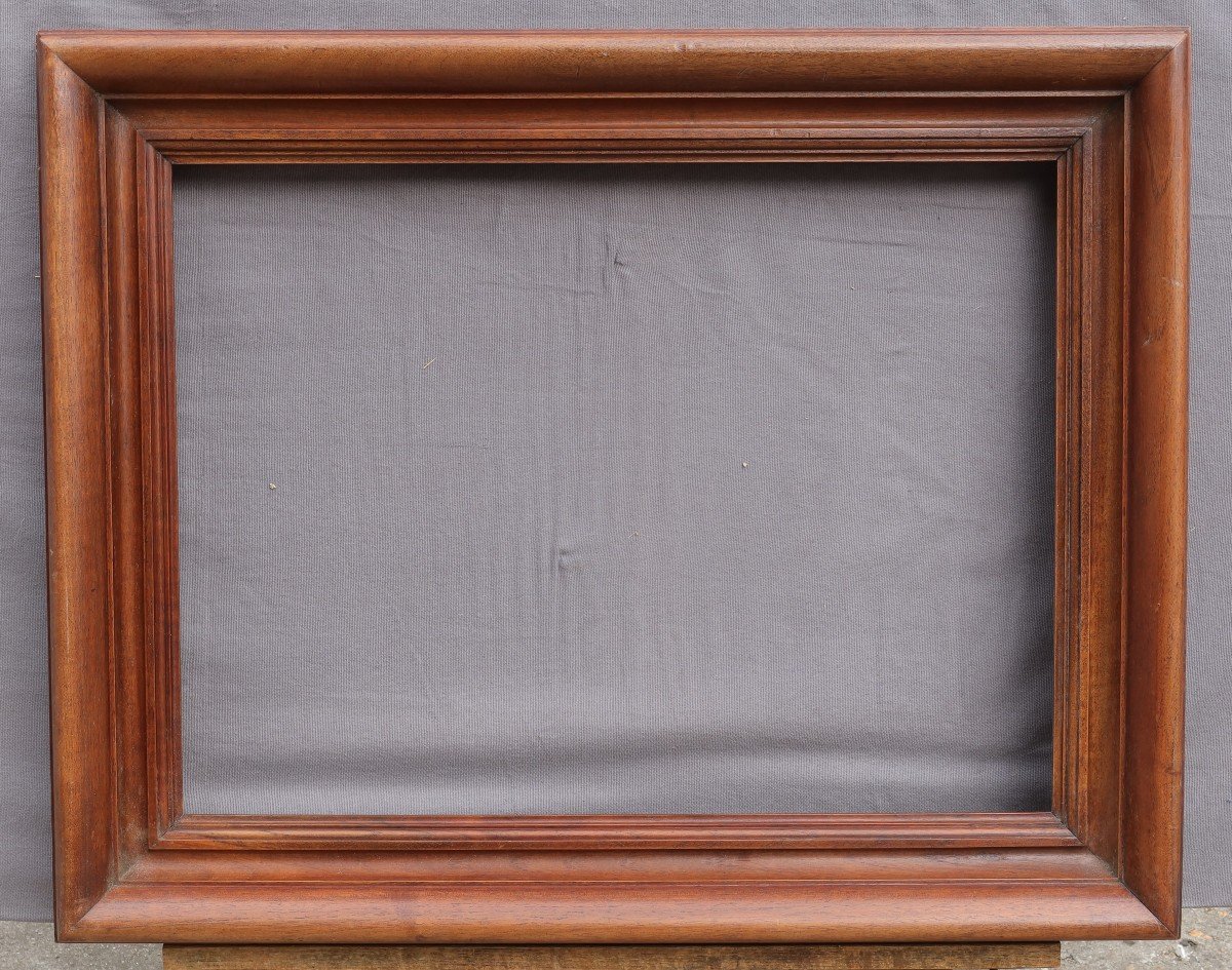 Beautiful Walnut Frame For 12p Format (61x46cm). View 59.5x44 Cm