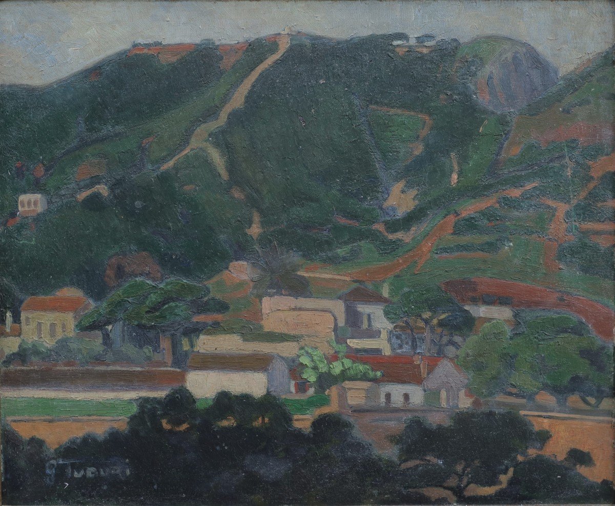 Le Murdjajo près d'Oran en Algérie. Geneviève TUDURI (1895-?)