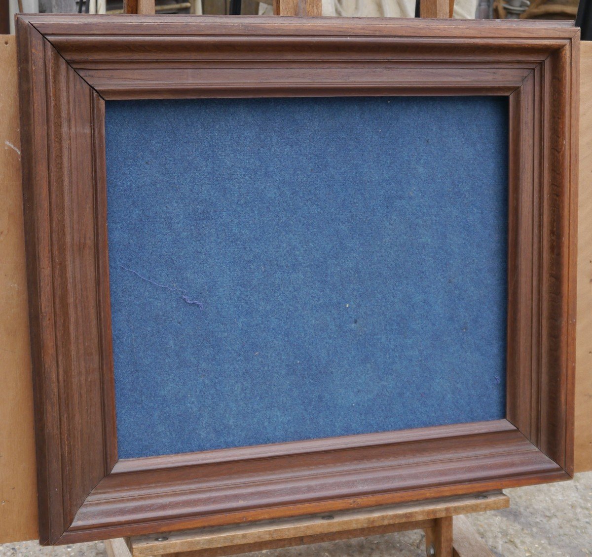 Large Oak Wood Frame View 64x53 Cm For 65x54cm Chassis - 15f-photo-2