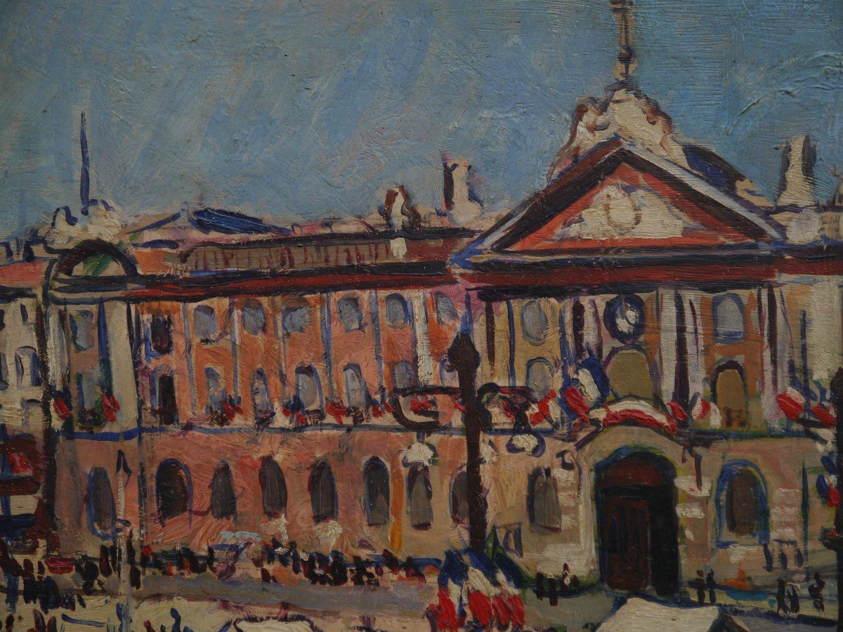 Renée ASPE (1929-1969). Le Capitole le 14 juillet à Toulouse-photo-4