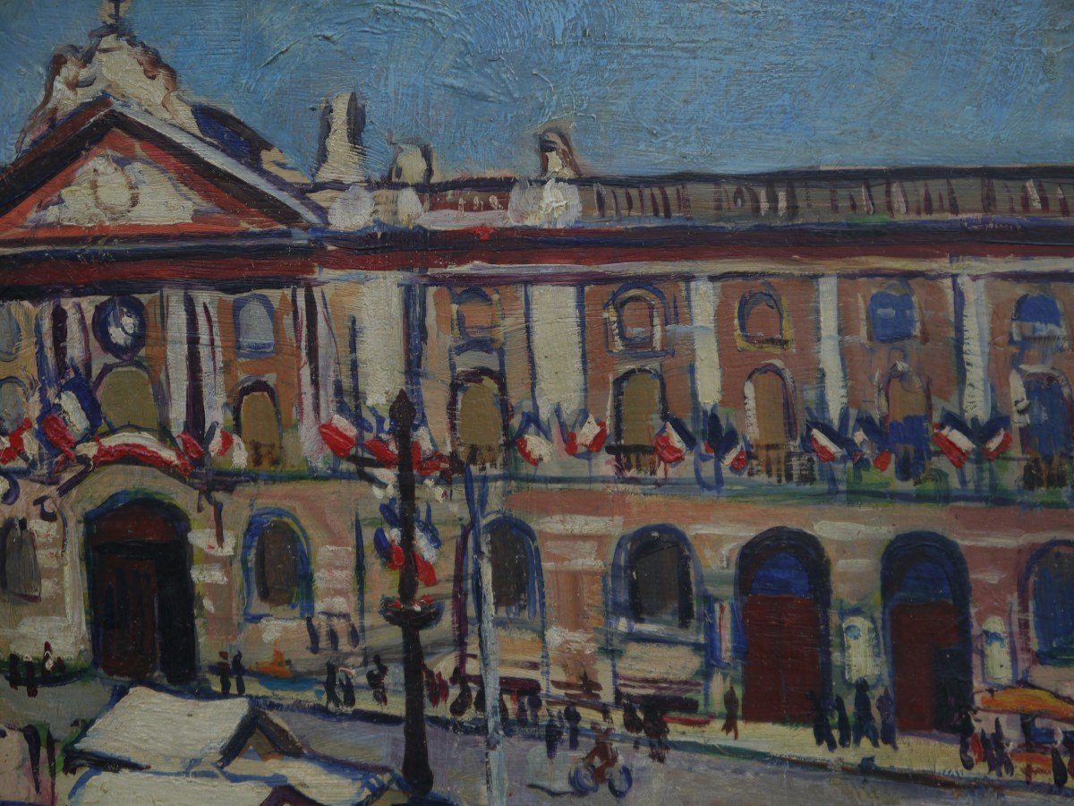 Renée ASPE (1929-1969). Le Capitole le 14 juillet à Toulouse-photo-2