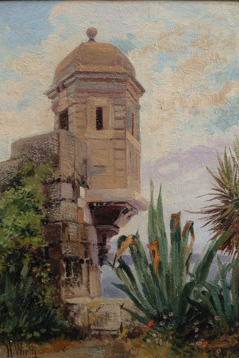 A Watchtower In The Mediterranean - H. Wirth-photo-2