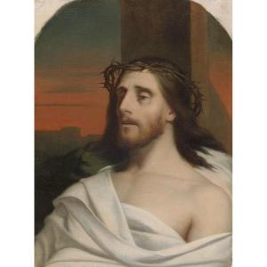 Hippolyte Isidore DUPUIS-COLSON (1820-1862) - Christ au pied de la croix