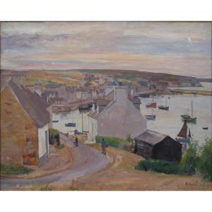 Camaret Sur Mer. André Léon Vivrel (1886-1976)