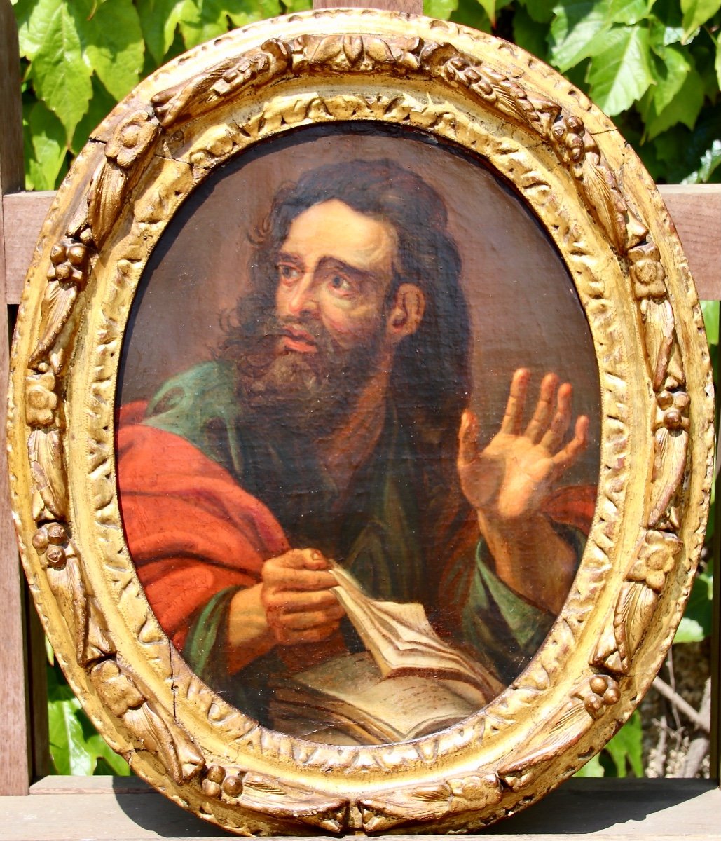 18th Century Saint John The Baptist Painting-photo-1