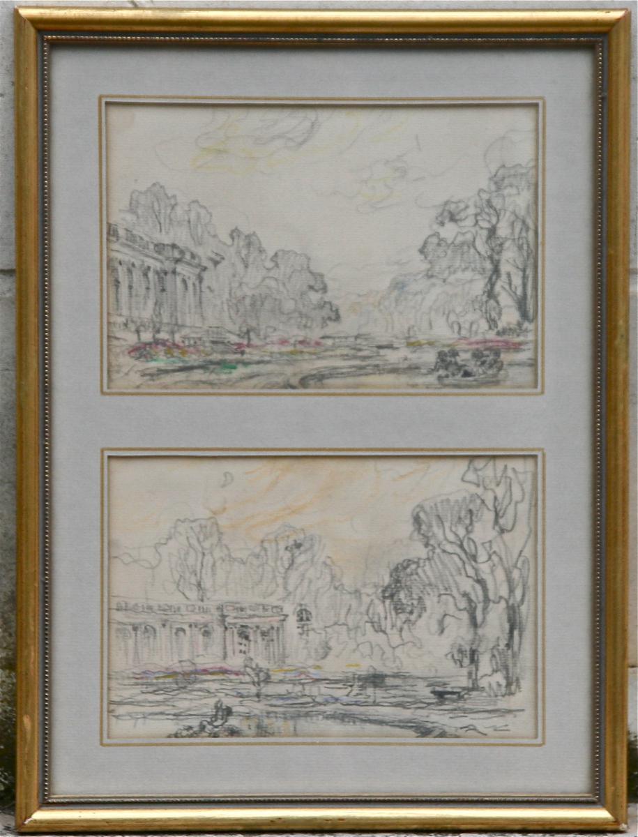 Drawings Of Henry Foreau, "grand Trianon"-photo-4