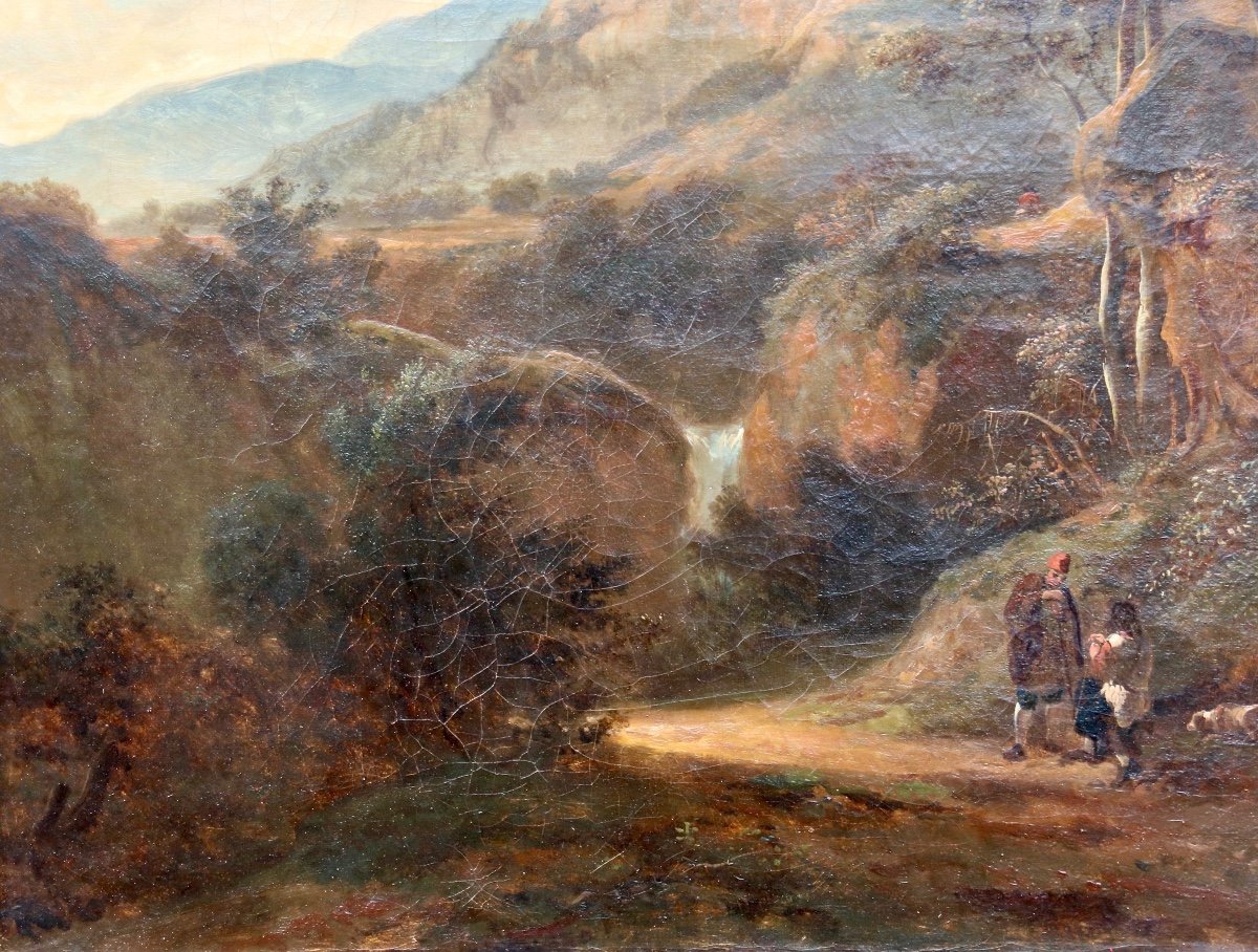 Animated Landscape Painting By Jean Victor Bertin -photo-3