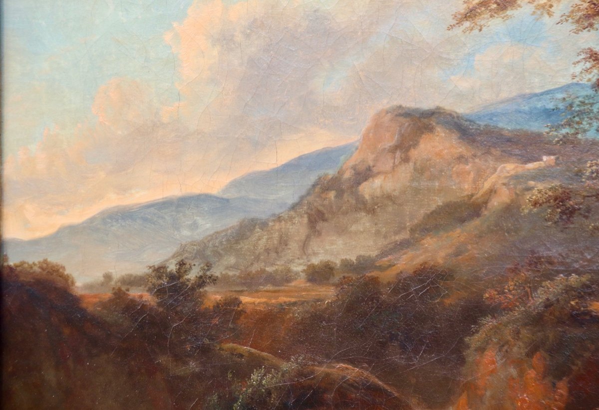 Animated Landscape Painting By Jean Victor Bertin -photo-4