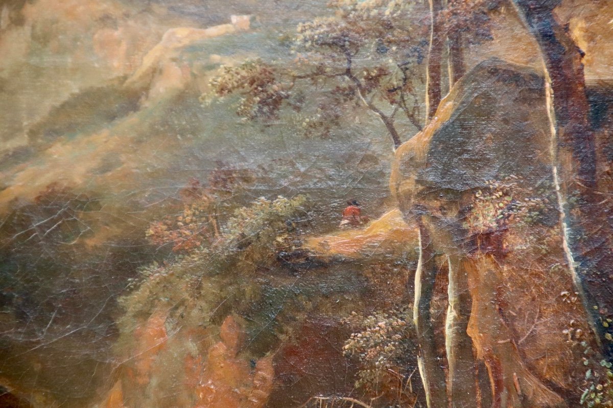 Animated Landscape Painting By Jean Victor Bertin -photo-2