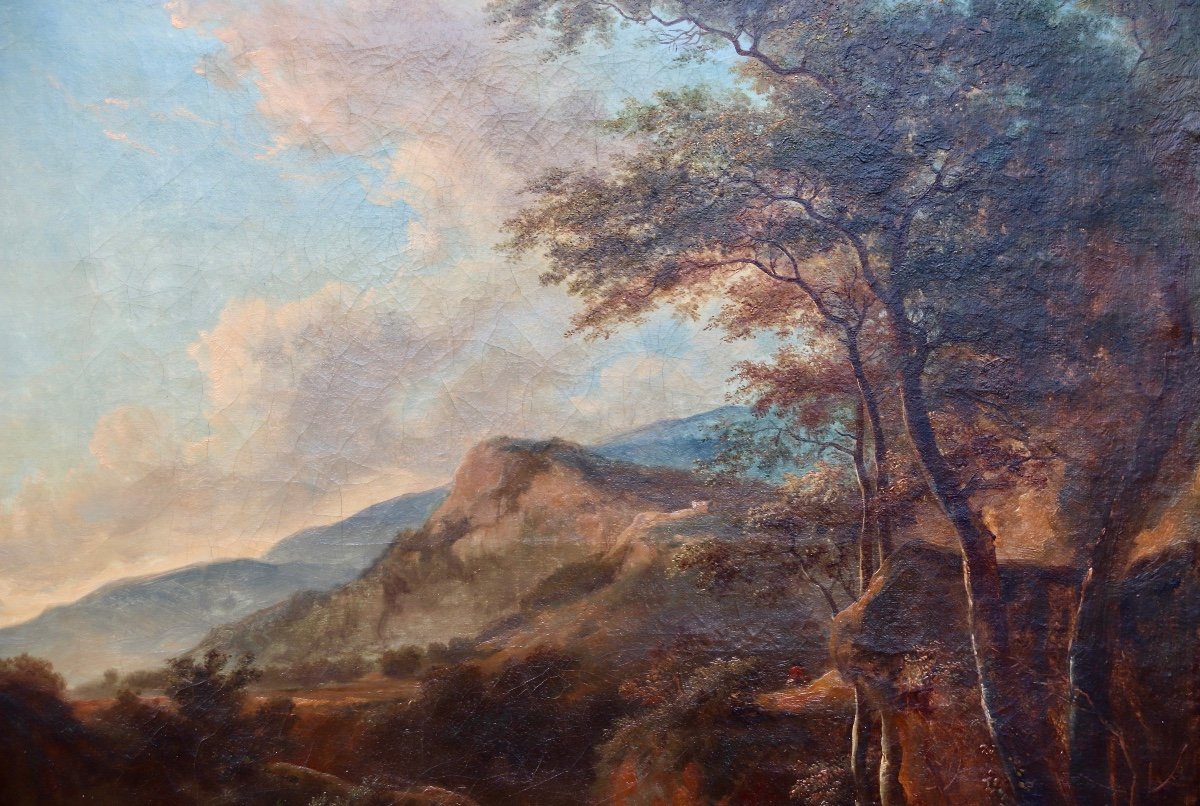 Animated Landscape Painting By Jean Victor Bertin -photo-4