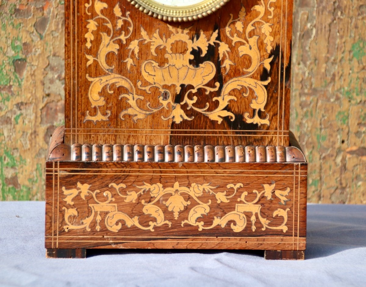 Charles X Marquetry Clock -photo-1