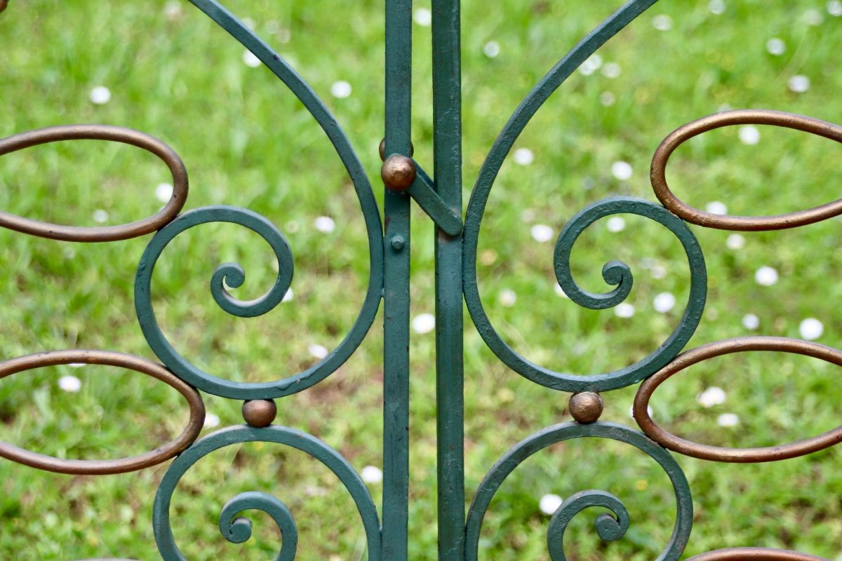 Art Deco Grille With 2 Leaves -photo-2