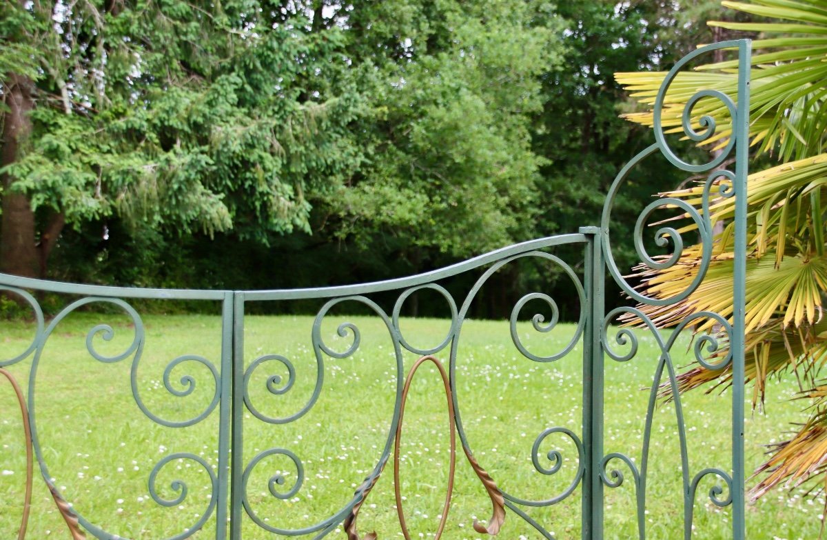 Art Deco Grille With 2 Leaves -photo-6