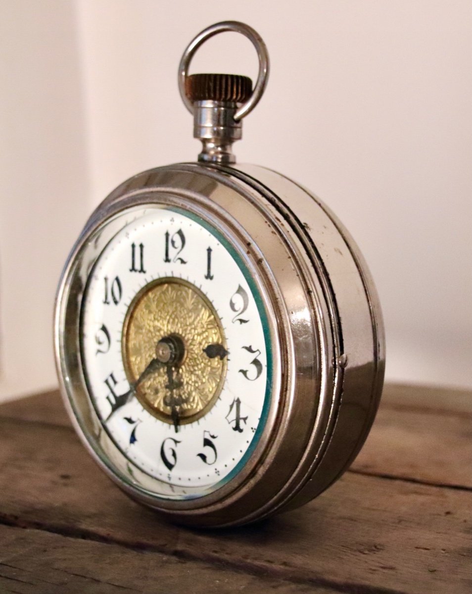 Pocket Watch Chrono-alarm Paris Exhibition 1889-photo-3