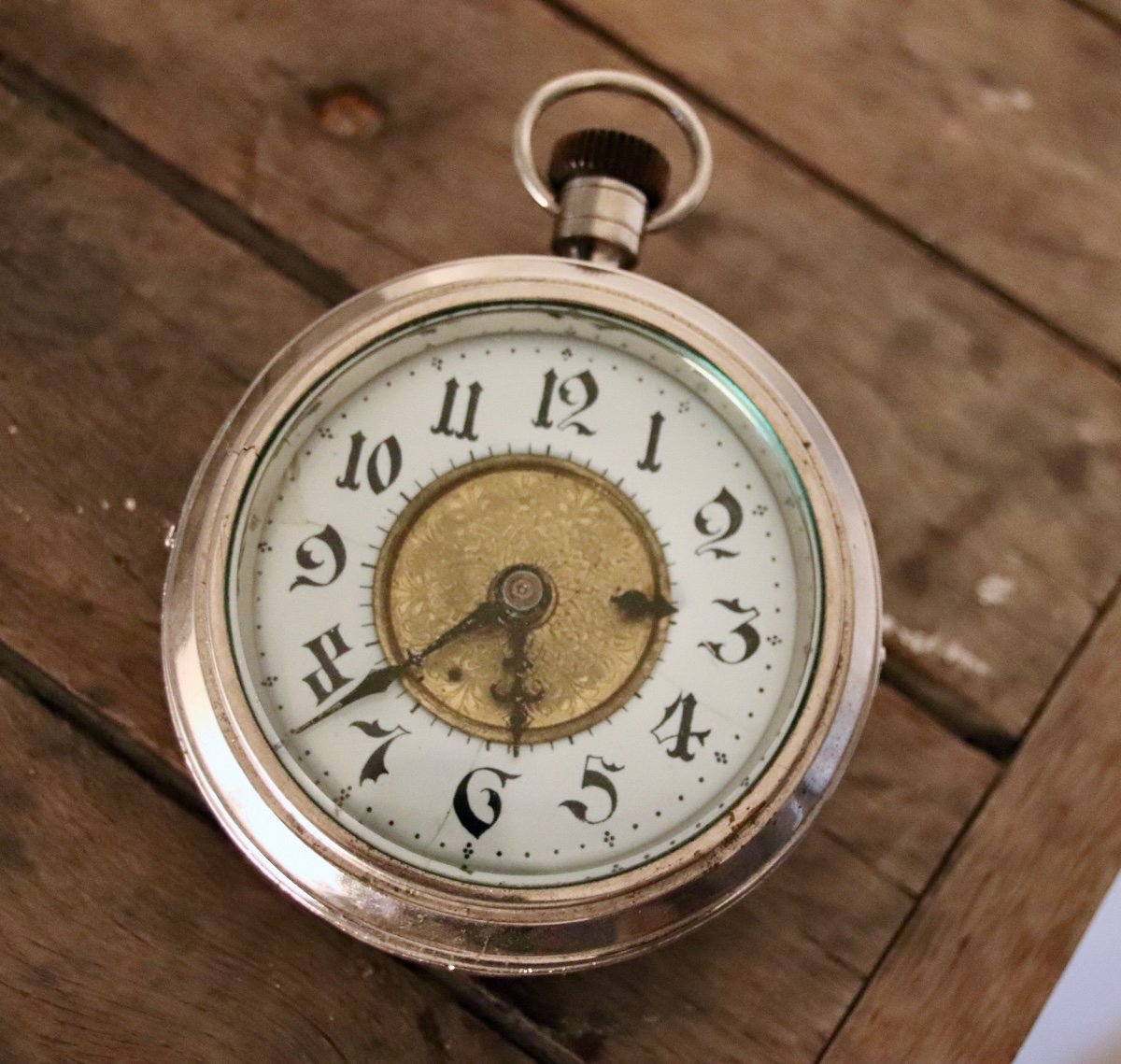 Pocket Watch Chrono-alarm Paris Exhibition 1889-photo-1