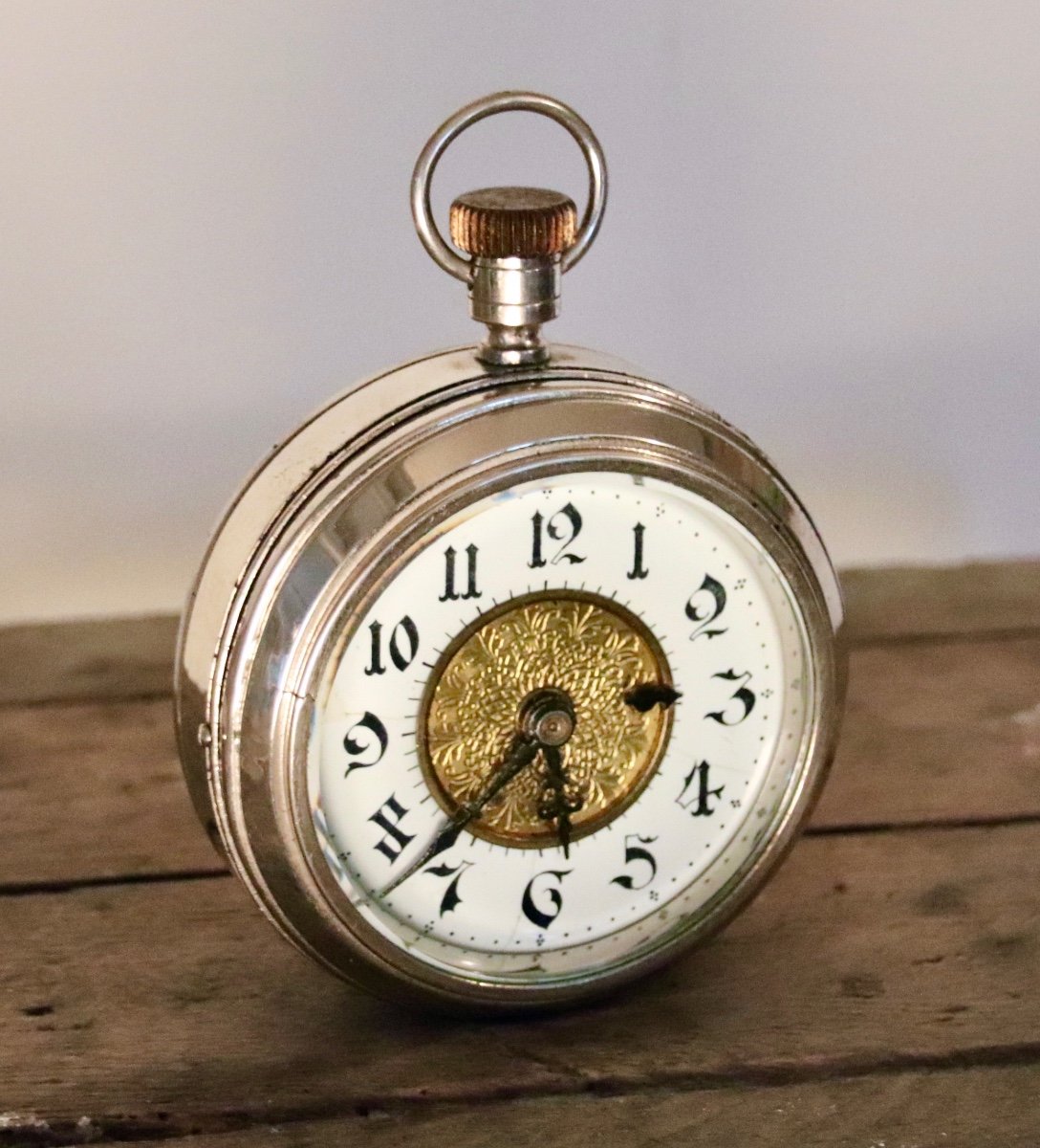 Pocket Watch Chrono-alarm Paris Exhibition 1889-photo-2