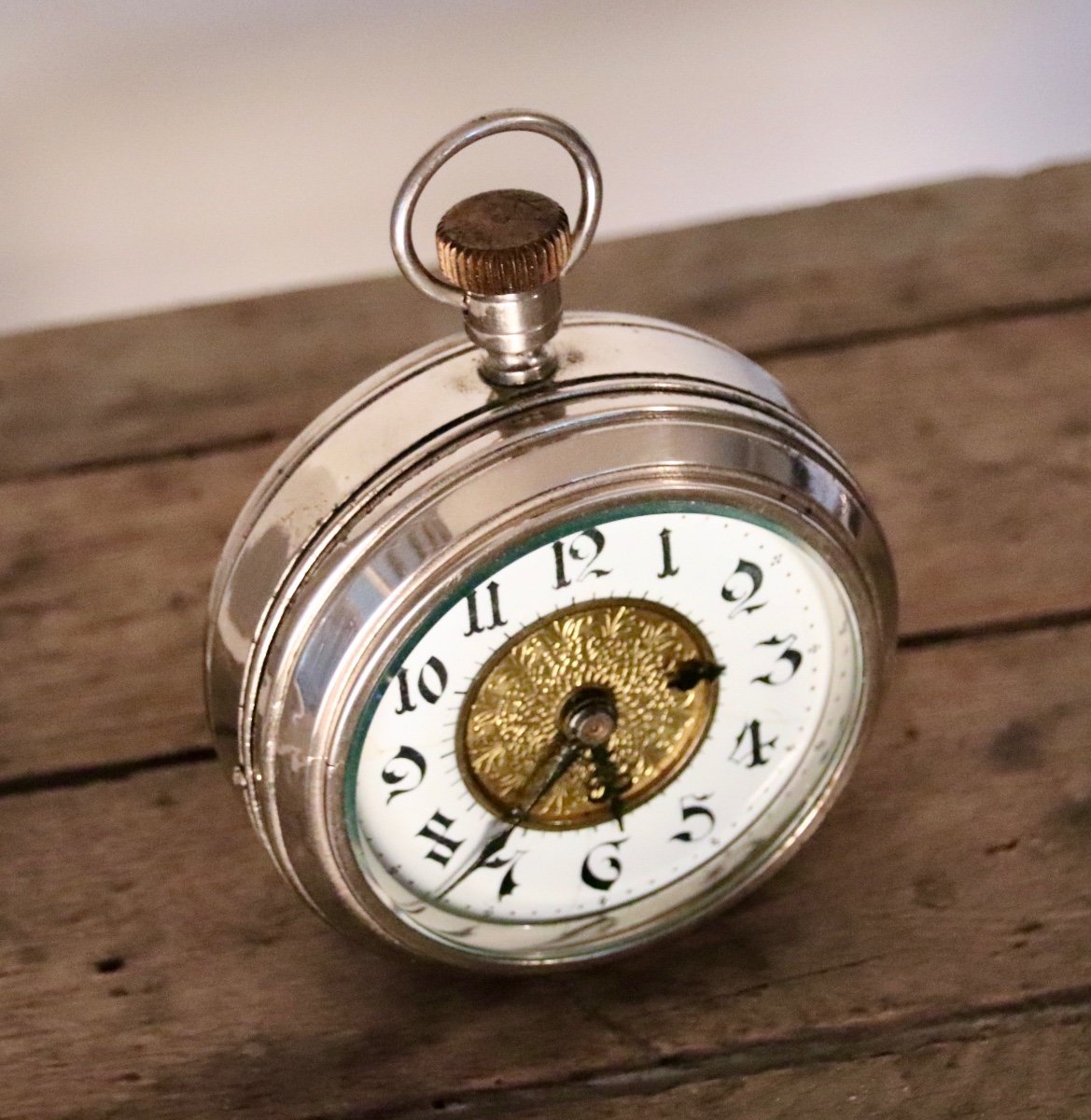 Pocket Watch Chrono-alarm Paris Exhibition 1889