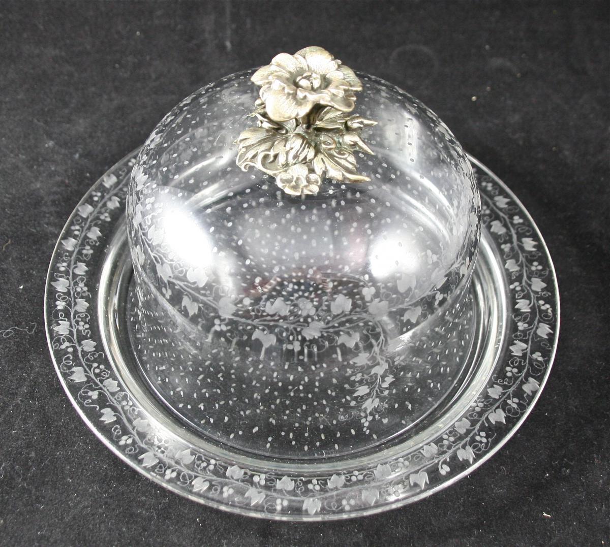 Bell Nineteenth Crystal And Silver-photo-4