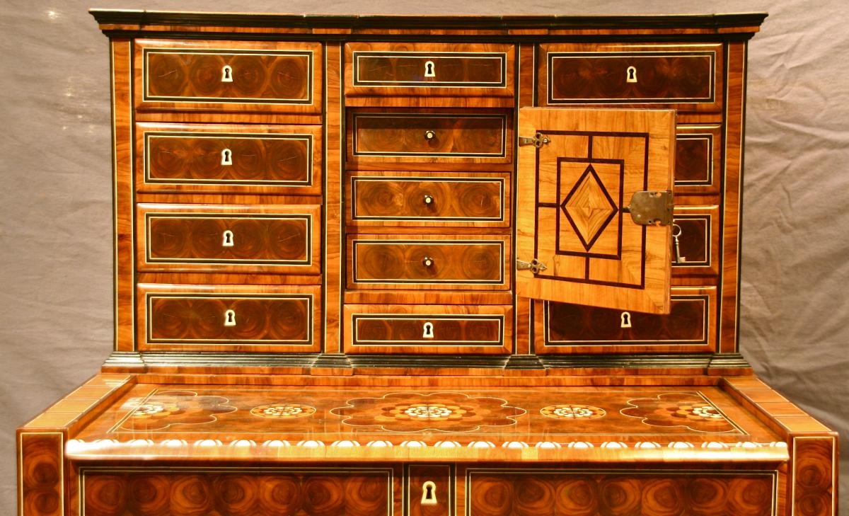 Cabinet, Bureau Des Flandres Début XVIIIème-photo-3