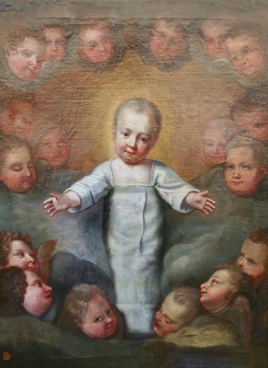 Painting XVIII, "child In The Paradise Among The Angels"