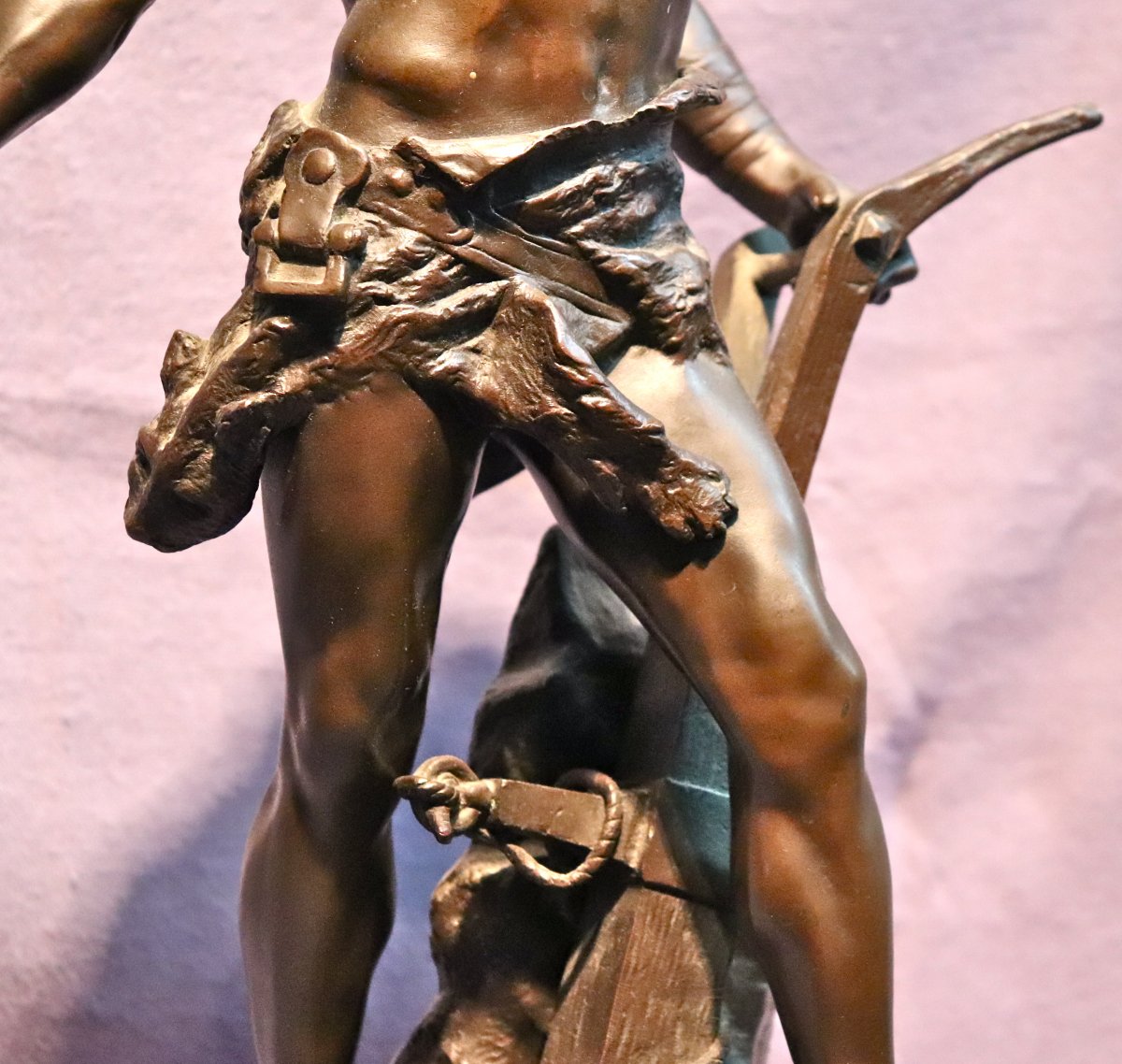 Bronze XIXème Ense Et Aratro d'Émile Boisseau -photo-5