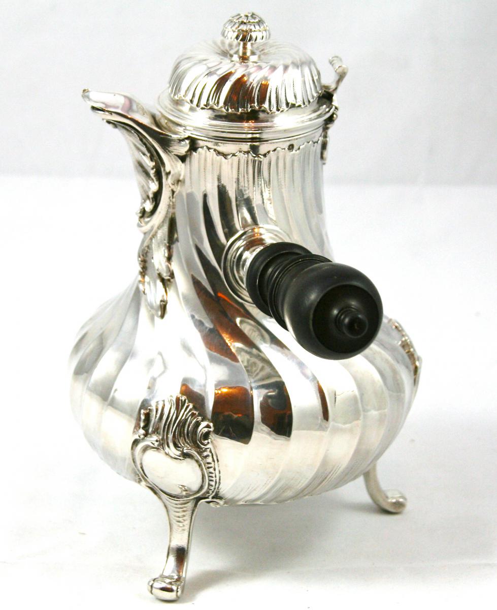 Torsos Jug Nineteenth In Sterling Silver-photo-4