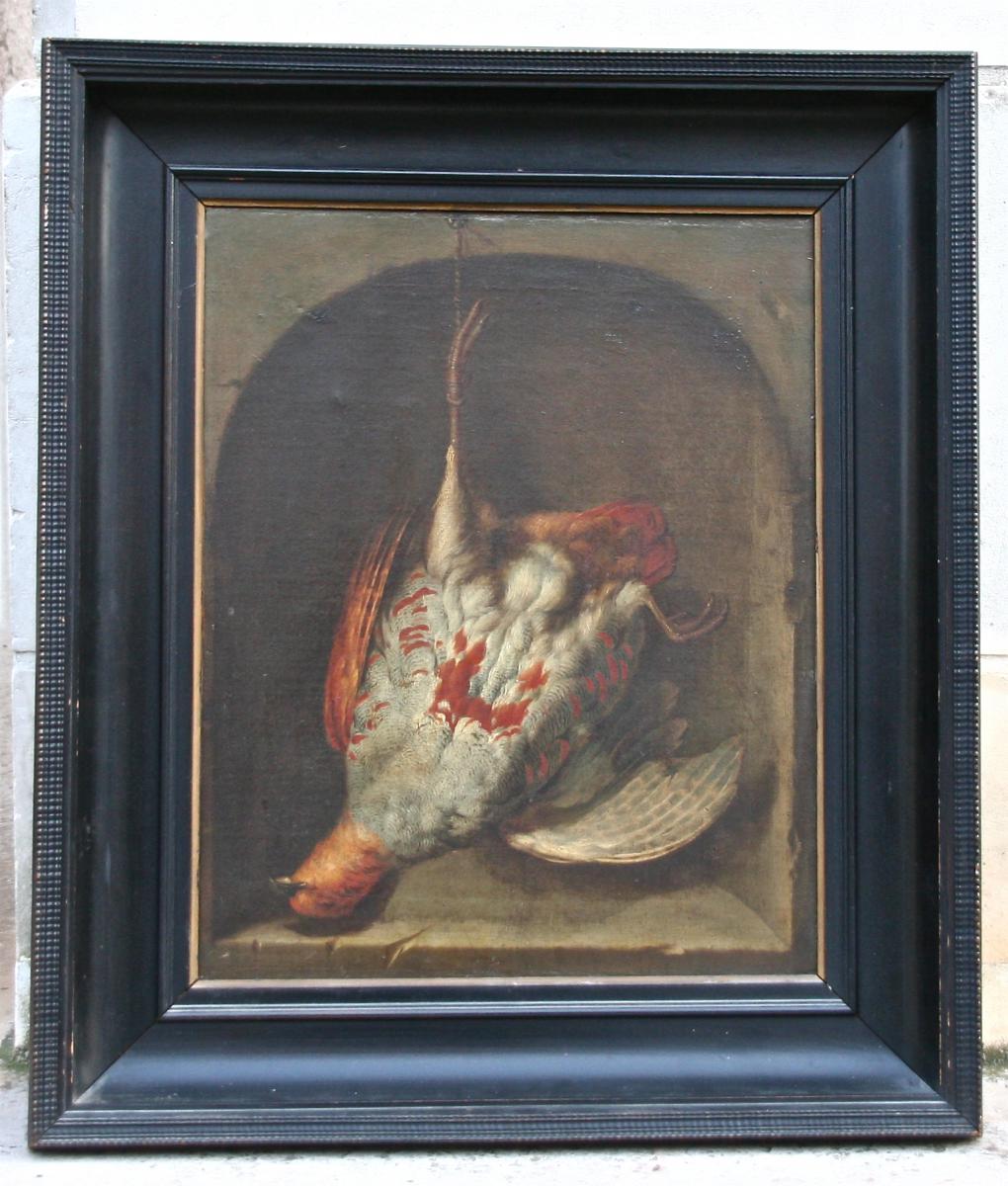 "partridge In A Niche" Attributed To Jan Vonck