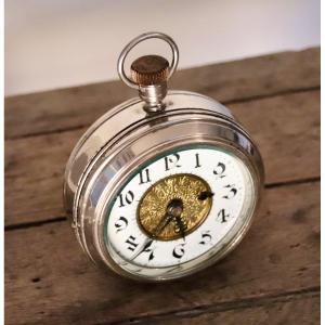 Pocket Watch Chrono-alarm Paris Exhibition 1889