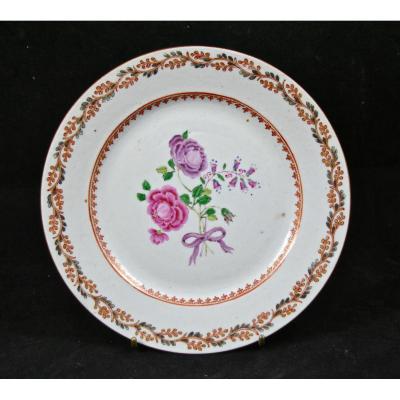 Pair Of Porcelain Plates XVIII In India Company