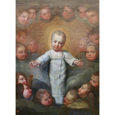 Painting XVIII, "child In The Paradise Among The Angels"