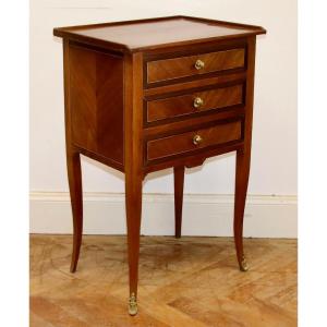 18th Century Veneer Dresser 3 Drawer Snack Table