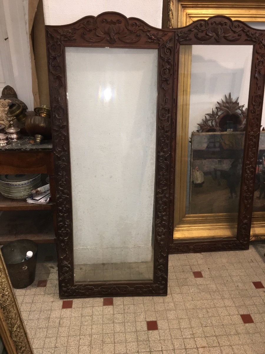 Pair Of Large Vietnamese Frames-photo-4