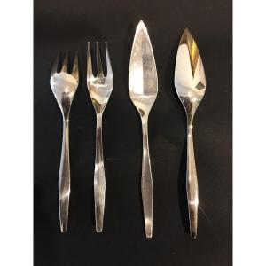 Christofle 24 Piece Fish Set 