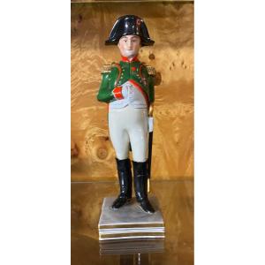Napoleon Figurine In Limoges Porcelain