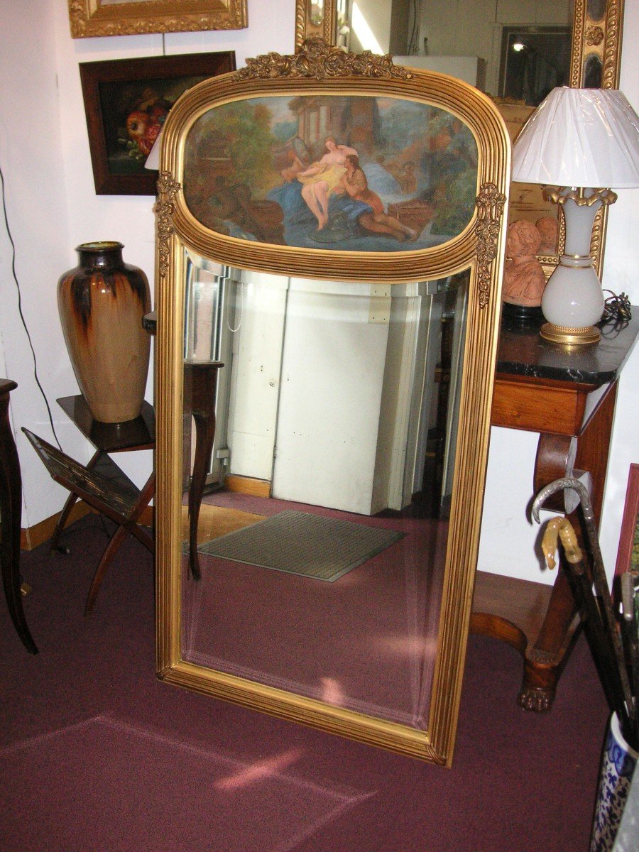 Trumeau -mirror Art Deco Period-photo-3