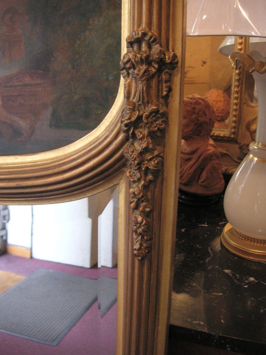 Trumeau -mirror Art Deco Period-photo-7