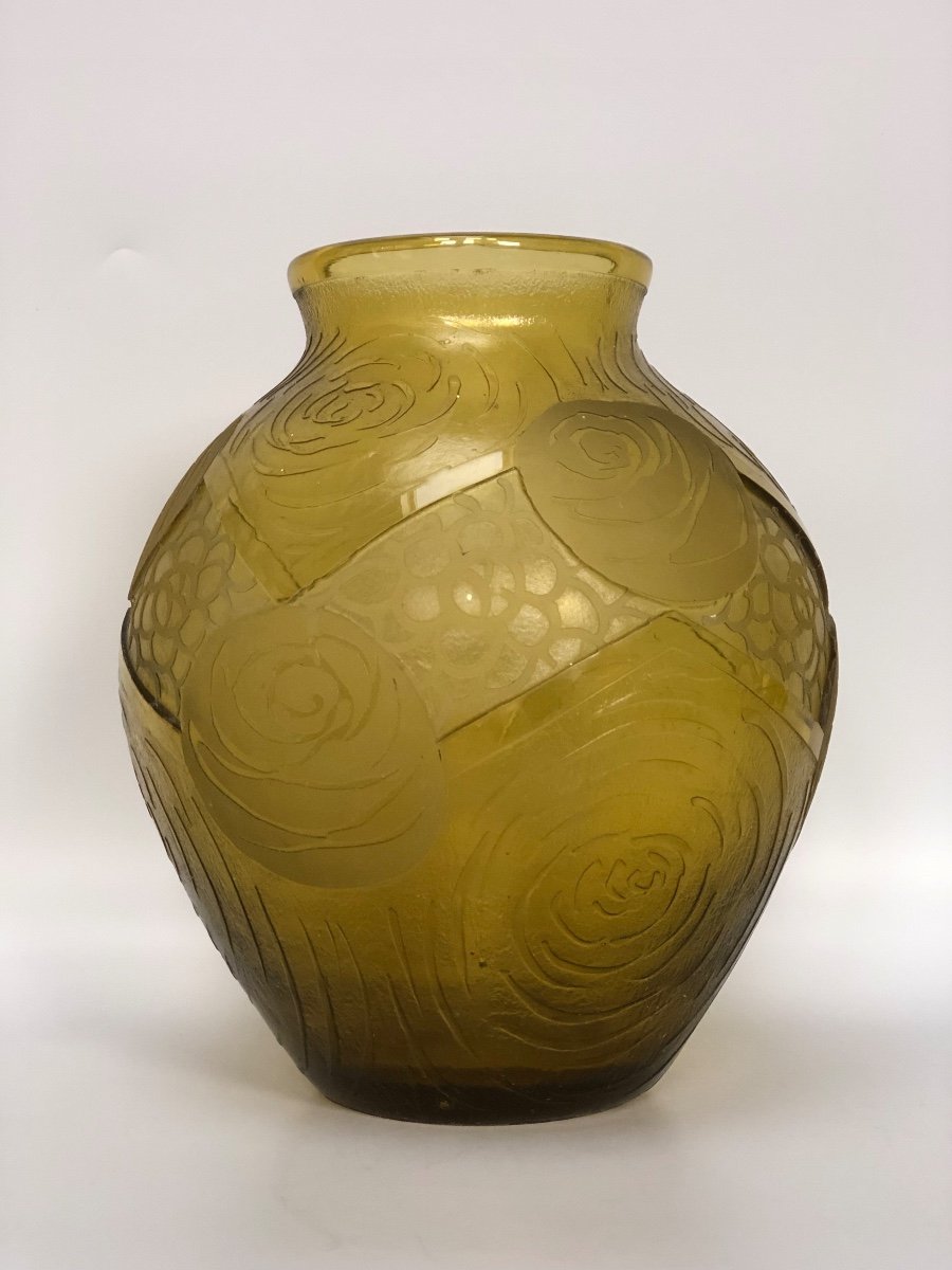 Montjoye Vase Art Déco 