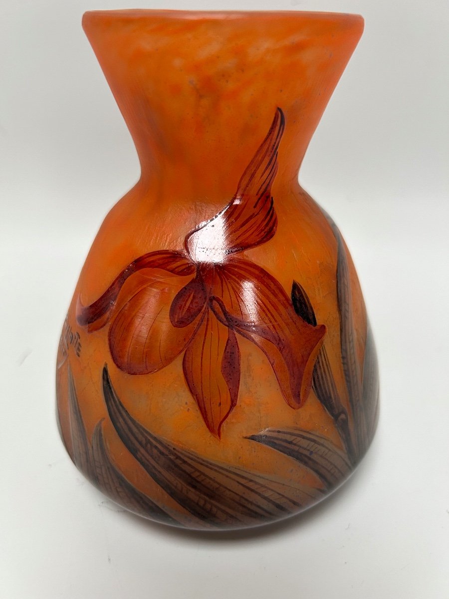 André Delatte Vase Art Nouveau -photo-3