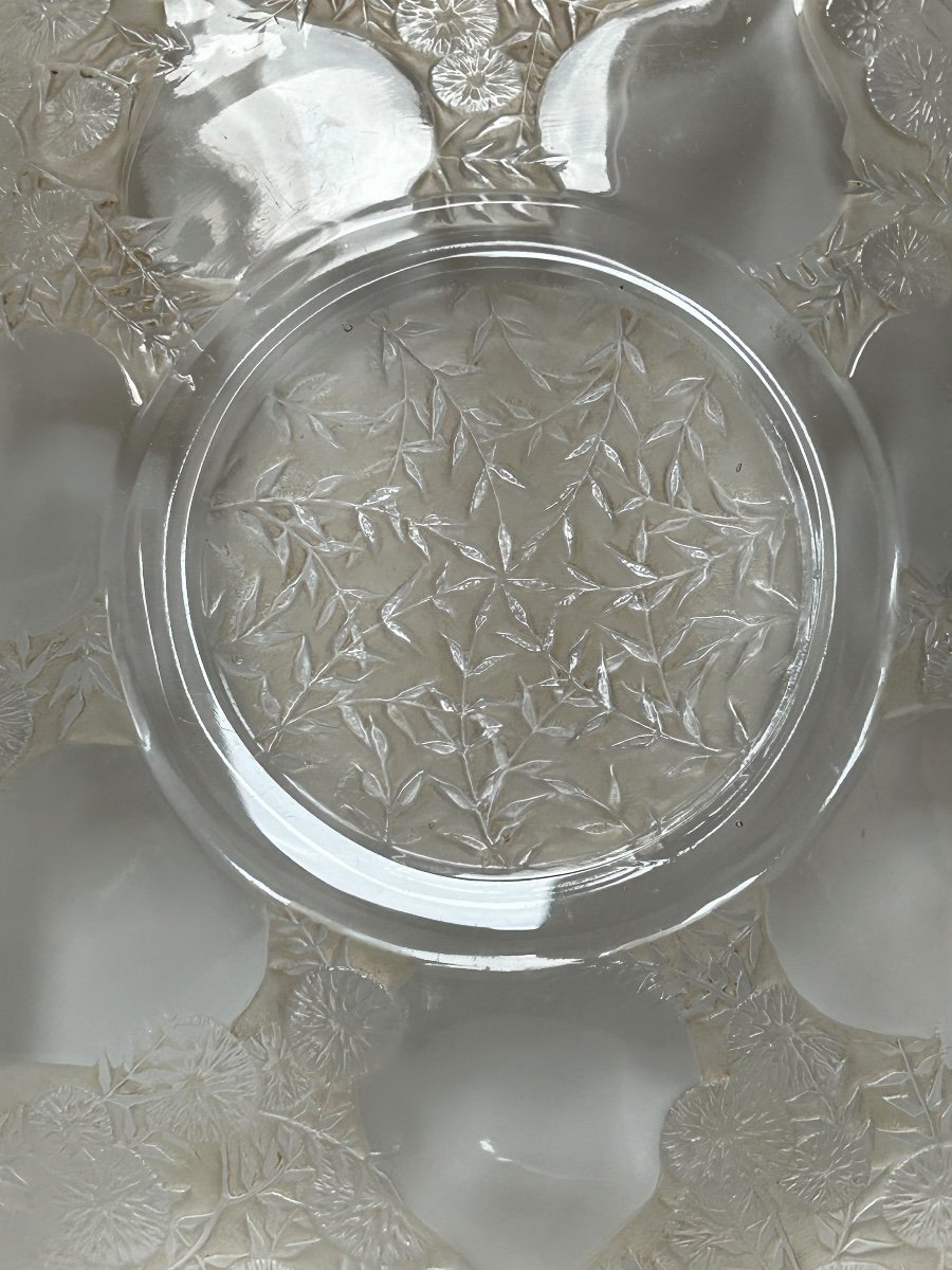 René Lalique Dish Or Plate Vase Model N1-photo-4