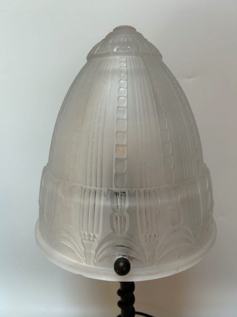 Muller Frères Art Deco Lamp -photo-3