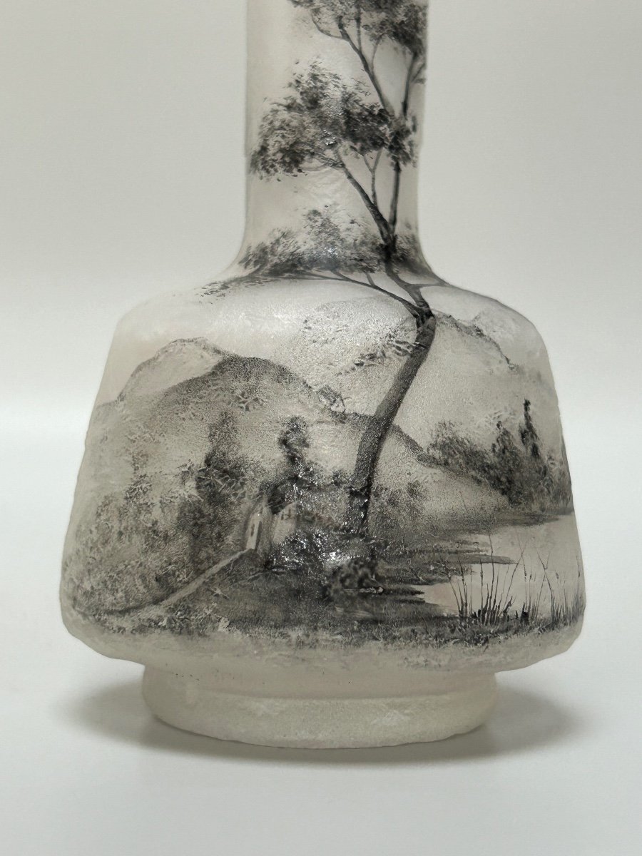 Daum Nancy Art Nouveau Vase -photo-2