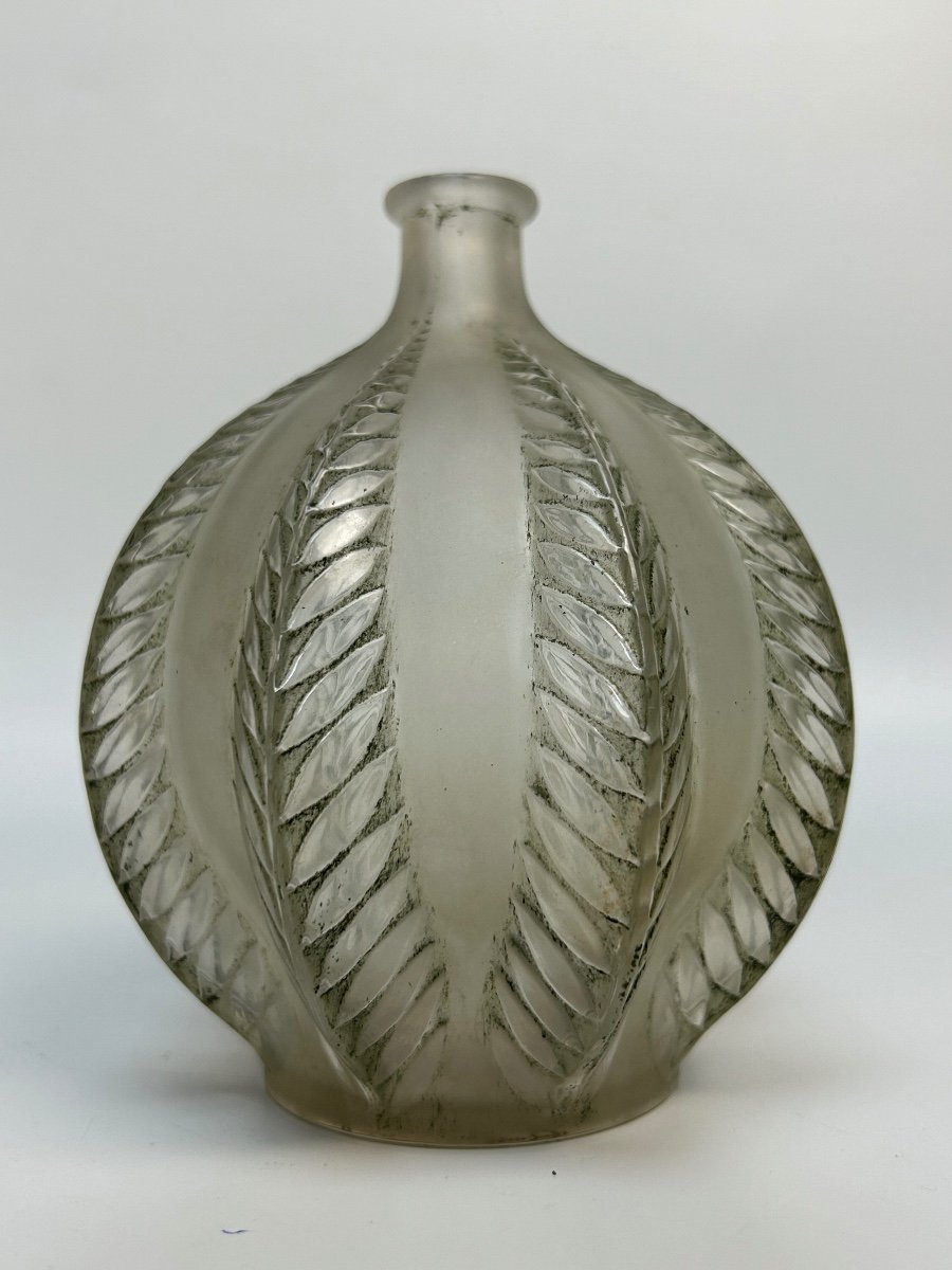 René Lalique Vase Art Déco ( Malines )de 1924-photo-3