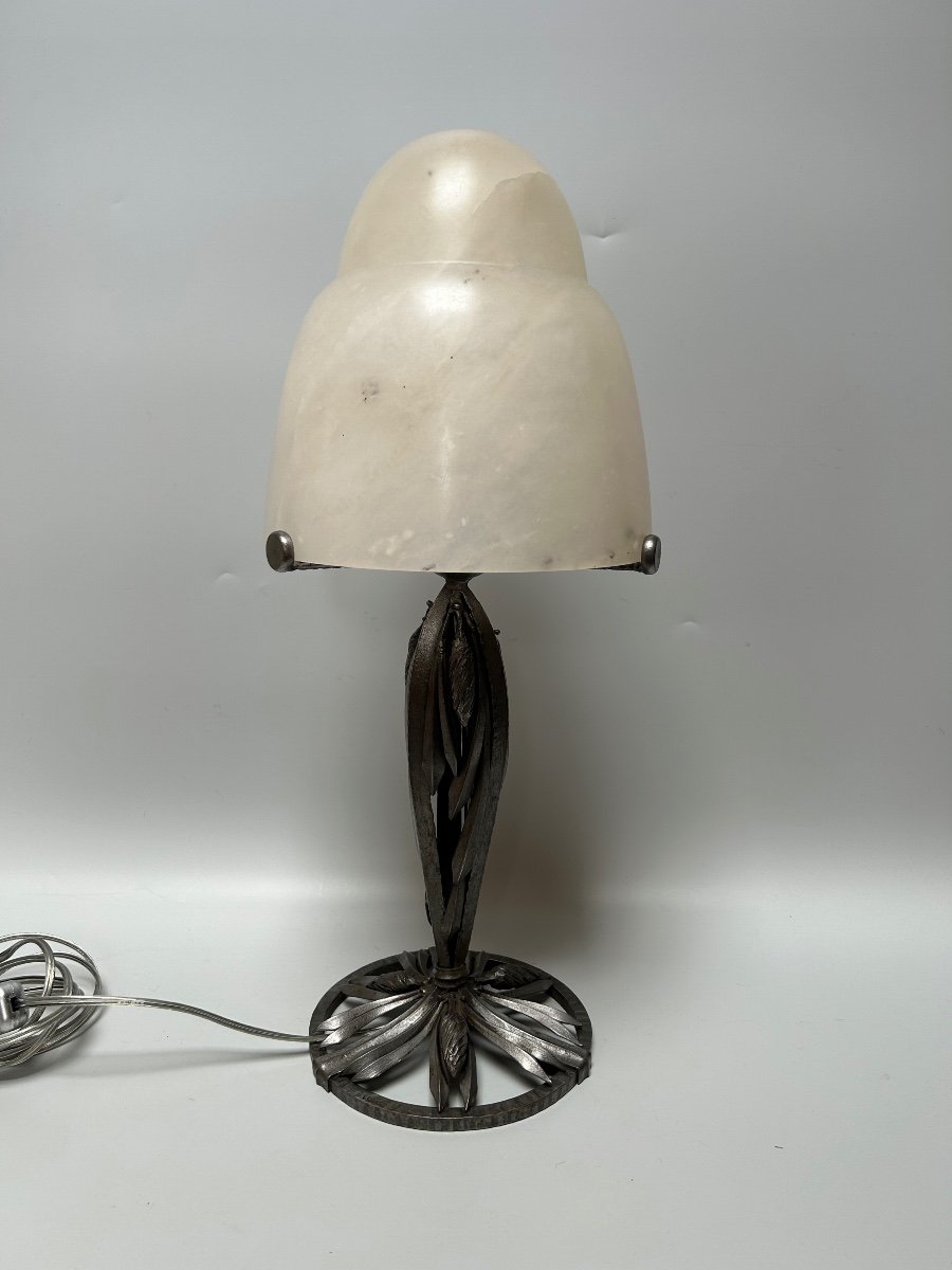 L. Katona Art Deco Lamp -photo-4