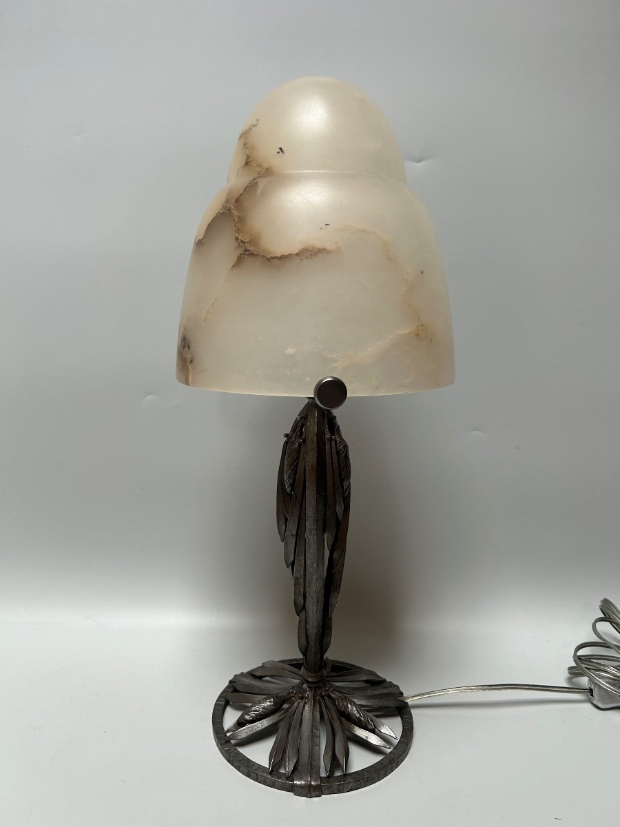 L. Katona Art Deco Lamp 