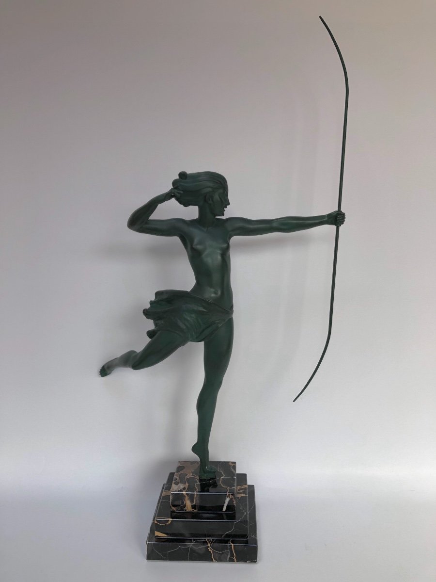 Max Le Verrier Art Deco Sculpture (atalante)