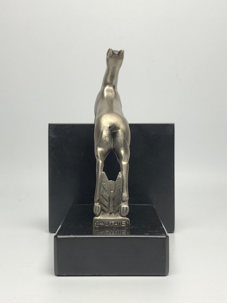 Art Deco Greyhound Bookends