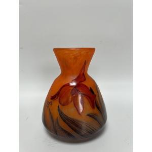 André Delatte Art Nouveau Vase 