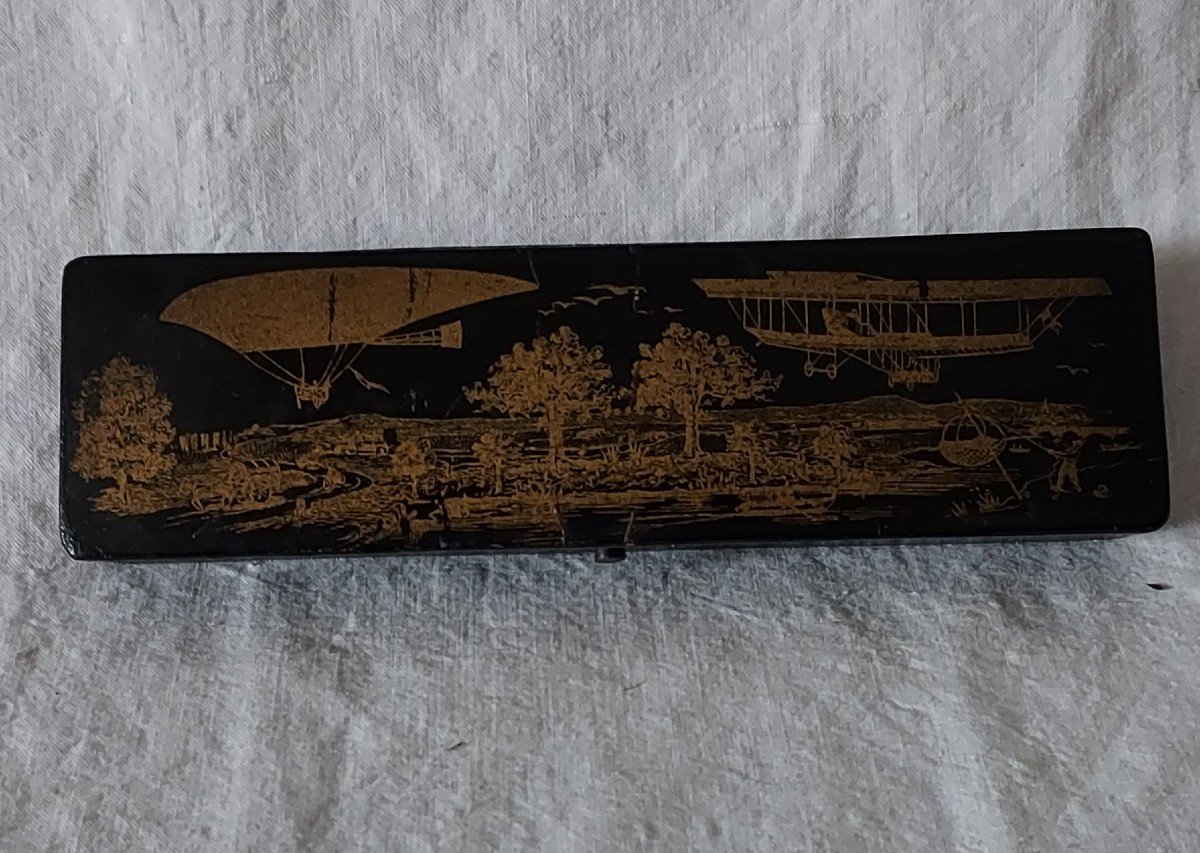 School Pencil Case On The Theme Of Aviation 